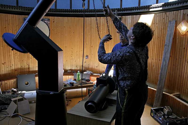photo - installation of the equipment