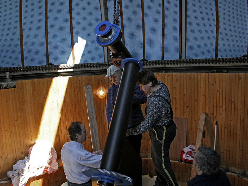 photo - installation of the equipment