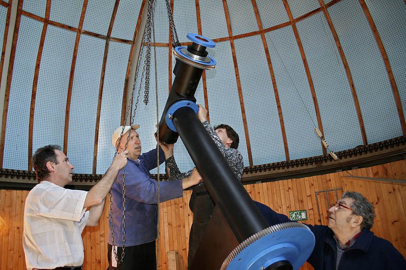 photo - installation of the equipment