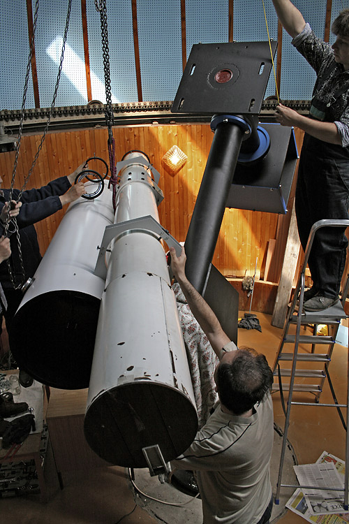 photo - installation of the equipment