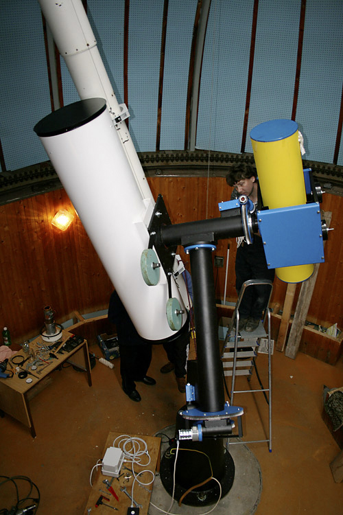 photo - installation of the equipment