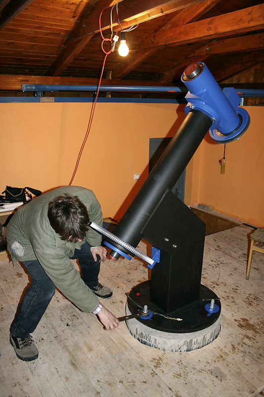 photo - installation of the equipment