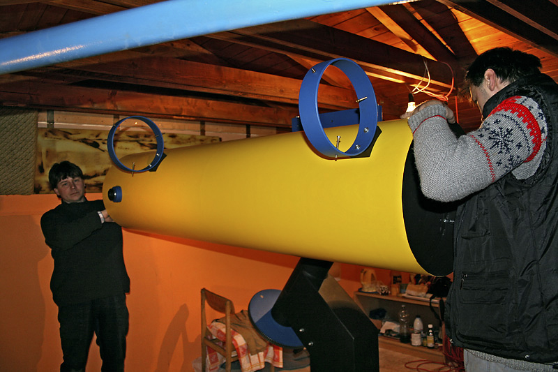 photo - installation of the equipment