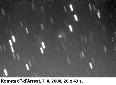 The Comet 6P/d'Arrest